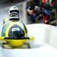 Jamaican bobsled team in 2002 in the Winter Olympic Games in Salt Lake City, Utah
Robert Laberge/Getty Images Sports